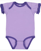Rabbit Skins 4429 Infant Ruffle Bodysuit