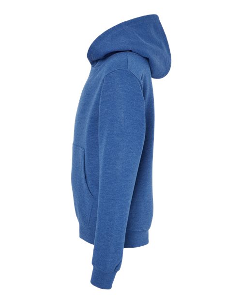 Independent Trading Co. SS4001Y Youth Midweight Hooded Sweatshirt #color_Royal Heather