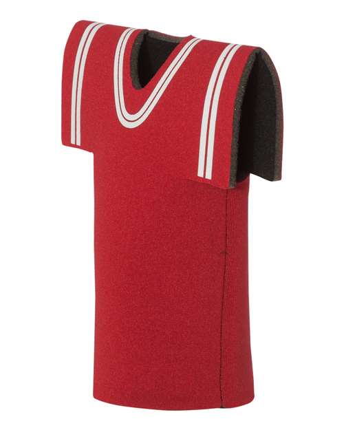 Liberty Bags FT008 Jersey Foam Bottle Holder #color_RED