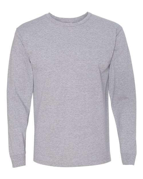 Bayside BA5060 Adult Long-Sleeve T-Shirt #color_DARK ASH