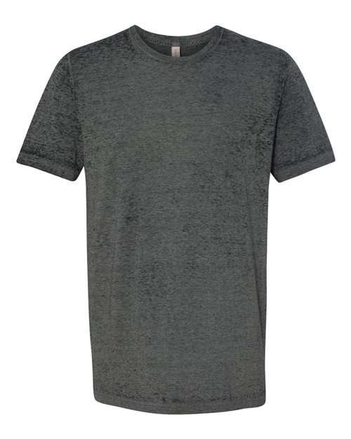 Bella + Canvas 3650 Unisex Poly-Cotton Short-Sleeve T-Shirt #color_BLK ACID WASH