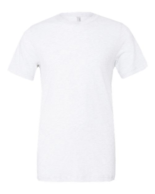 Bella + Canvas 3413C Unisex Triblend T-Shirt #color_SOLID WHT TRBLND