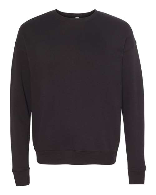 Bella + Canvas 3945 Unisex Drop Shoulder Fleece #color_BLACK