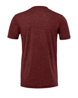 Bella + Canvas 3413C Unisex Triblend T-Shirt #color_CARDINAL TRBLND