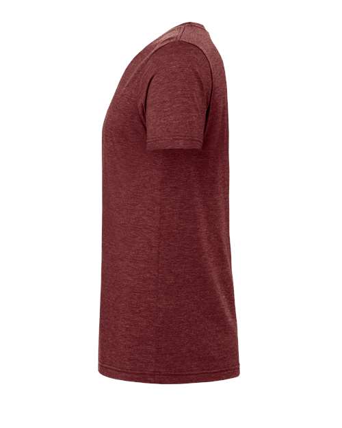 Bella + Canvas 3413C Unisex Triblend T-Shirt #color_CARDINAL TRBLND