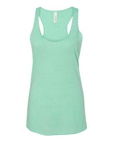 Bella + Canvas 8430 Ladies' Triblend Racerback Tank #color_MINT TRIBLEND