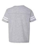 Rabbit Skins 3037 Toddler Football T-Shirt #color_VN HTHR/ BLD WHT