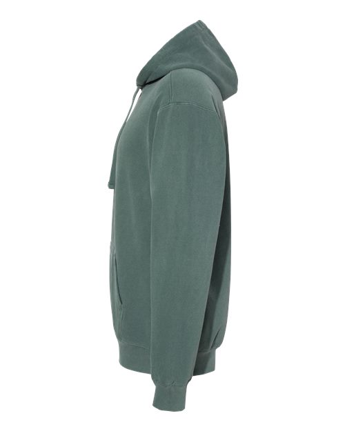 Comfort Colors 1567 Adult Hooded Sweatshirt #color_BLUE SPRUCE