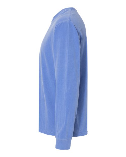 Comfort Colors C6014 Adult Heavyweight Long-Sleeve T-Shirt #color_FLO BLUE