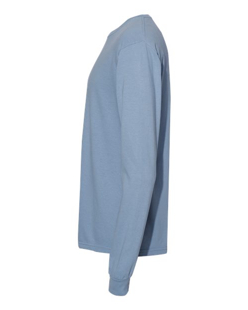 Comfort Colors C6014 Adult Heavyweight Long-Sleeve T-Shirt #color_WASHED DENIM