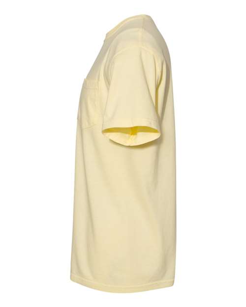 Comfort Colors 6030CC Adult Heavyweight Pocket T-Shirt #color_BANANA