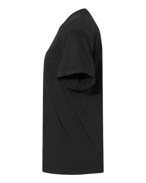 Comfort Colors 6030CC Adult Heavyweight Pocket T-Shirt #color_BLACK