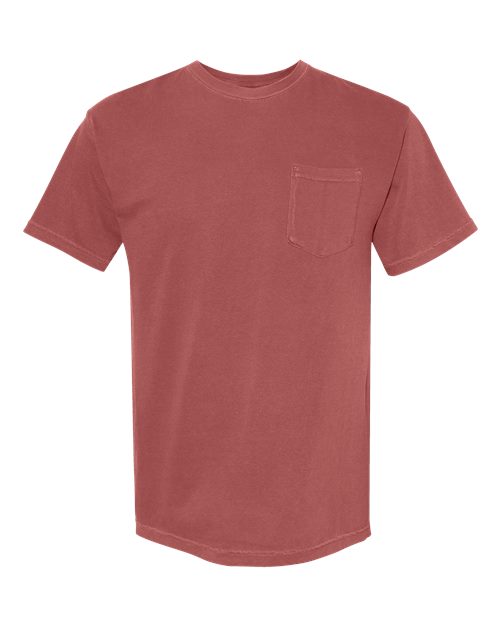 Comfort Colors 6030CC Adult Heavyweight Pocket T-Shirt #color_BRICK