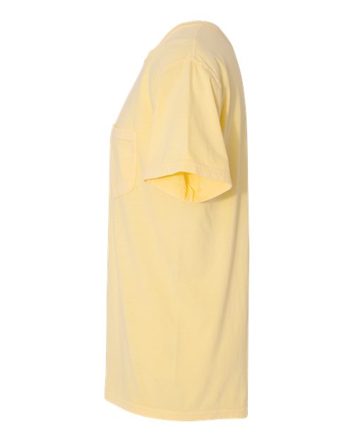 Comfort Colors 6030CC Adult Heavyweight Pocket T-Shirt #color_BUTTER