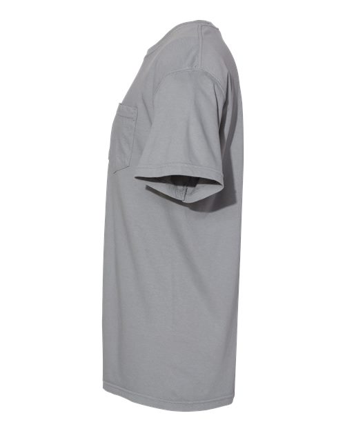 Comfort Colors 6030CC Adult Heavyweight Pocket T-Shirt #color_GRANITE