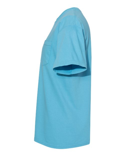 Comfort Colors 6030CC Adult Heavyweight Pocket T-Shirt #color_SAPPHIRE