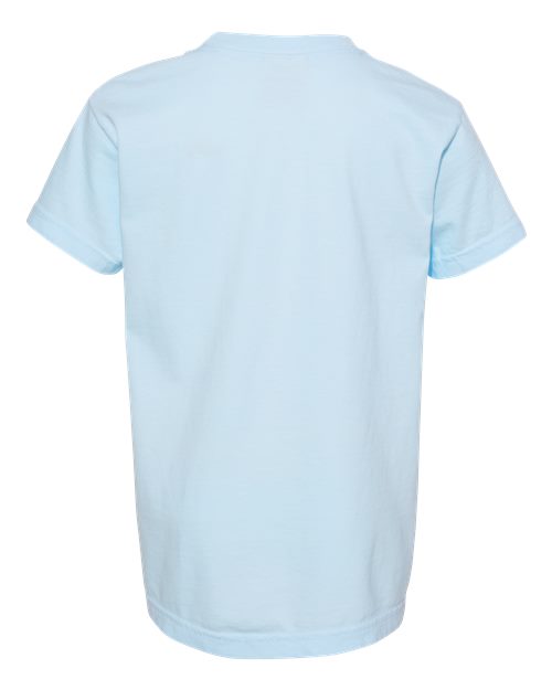 Comfort Colors C9018 Youth Midweight T-Shirt #color_CHAMBRAY