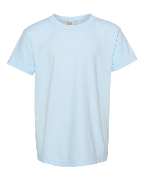 Comfort Colors C9018 Youth Midweight T-Shirt #color_CHAMBRAY