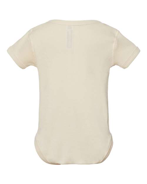 Rabbit Skins 4400 Infant Baby Rib Bodysuit #color_NATURAL