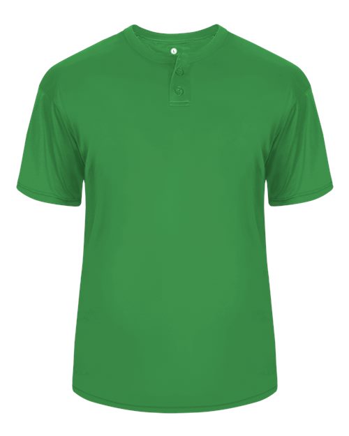 Alleson Athletic 7930 B-Core Placket Jersey #color_Kelly