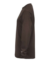 Badger 4104 B-Core Long Sleeve T-Shirt #color_Brown