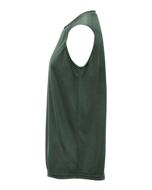Badger 4130 B-Core Sleeveless T-Shirt #color_Forest