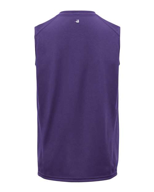 Badger 4130 B-Core Sleeveless T-Shirt #color_Purple