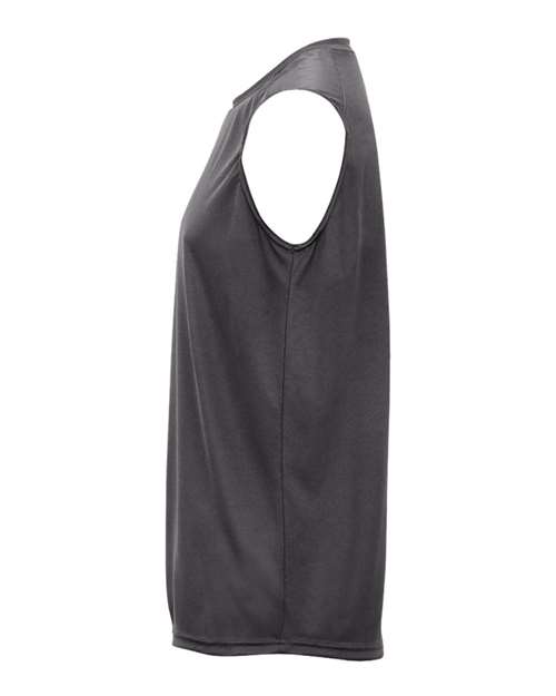 Badger 4130 B-Core Sleeveless T-Shirt #color_Graphite