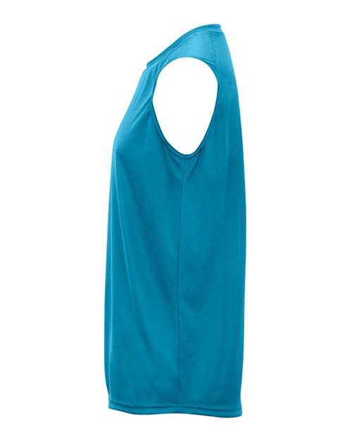 Badger 4130 B-Core Sleeveless T-Shirt #color_Electric Blue