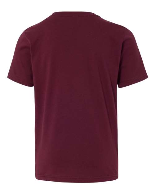 Next Level 3310 Youth Boys Cotton Crew #color_MAROON