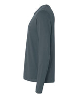 Next Level N3601 Men's Cotton Long-Sleeve Crew #color_INDIGO