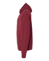 Independent Trading Co. AFX90UNZ Lightweight Full-Zip Hooded Sweatshirt #color_Currant