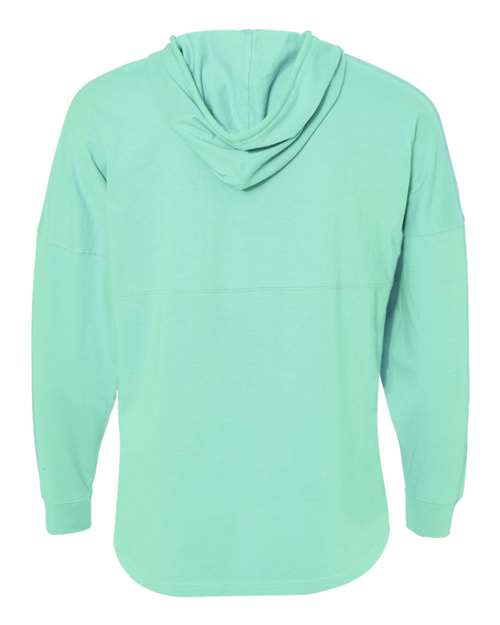 J America JA8228 Adult Game Day Jersey Hood #color_MINT