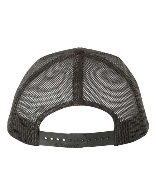 Richardson 112 Snapback Trucker Cap #color_Black