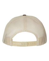 Richardson 112 Snapback Trucker Cap #color_Brown/ Khaki