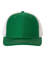 Richardson 112 Snapback Trucker Cap #color_Kelly/ White