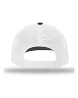 Richardson 112 Snapback Trucker Cap #color_Red/ White/ Navy