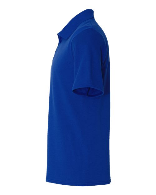 Hanes 055P Men's 6.5 oz. X-Temp Piqu Short-Sleeve Polo with Fresh IQ #color_DEEP ROYAL