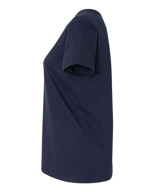 Hanes 5680 Ladies' Essentials Relaxed Fit T-Shirt #color_NAVY