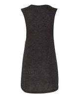 Bella + Canvas B8803 Ladies' Flowy Scoop Muscle Tank #color_BLACK HEATHER