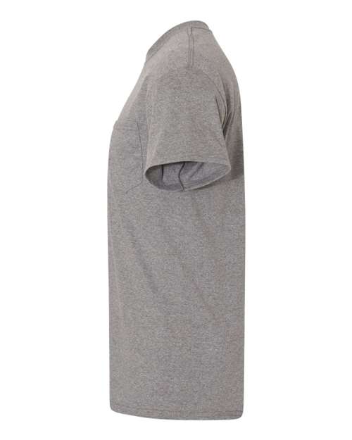 Gildan G830 Adult 50/50 Pocket T-Shirt #color_GRAPHITE HEATHER