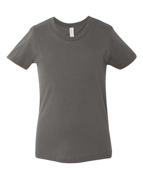 Bella + Canvas 3001Y Youth Jersey T-Shirt #color_ASPHALT