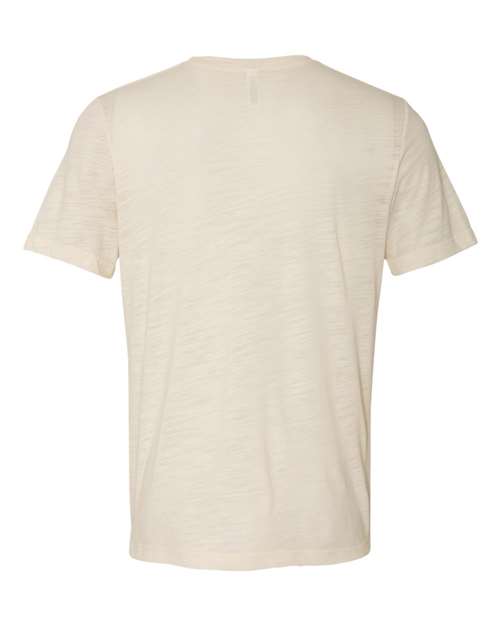 Bella + Canvas 3650 Unisex Poly-Cotton Short-Sleeve T-Shirt #color_NATURAL SLUB
