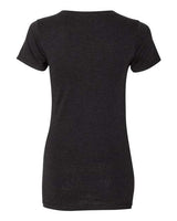 Bella + Canvas B8413 Ladies' Triblend Short-Sleeve T-Shirt #color_BLK HTHR TRIBLND