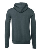 Bella + Canvas 3719 Unisex Sponge Fleece Pullover Hooded Sweatshirt #color_HEATHER SLATE