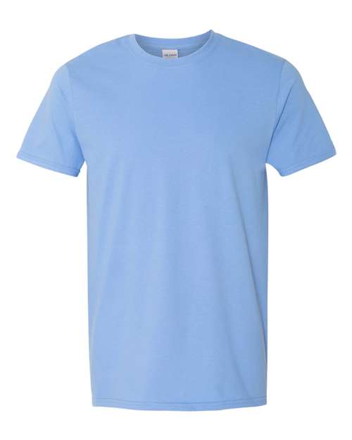 Gildan G640 Adult Softstyle 4.5 oz T-Shirt #color_CAROLINA BLUE