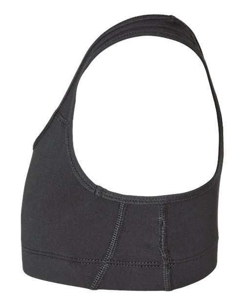 Badger 2636 Girls' B-Sport Bra Top #color_Black