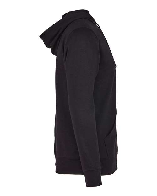 Next Level 9301 Unisex French Terry Pullover Hoodie #color_BLACK/ BLACK