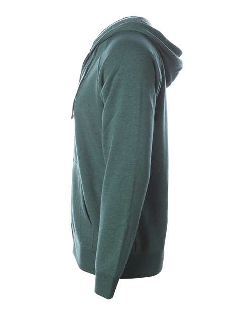 Independent Trading Co. PRM33SBZ Special Blend Raglan Full-Zip Hooded Sweatshirt #color_Moss