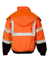 Kishigo JS121-122 Economy Bomber Jacket #color_Orange